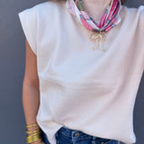 THE ALEXIA TOP - OATMEAL