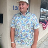 COASTAL CAMO POLO