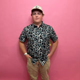 EARTH CAMO BUTTON UP