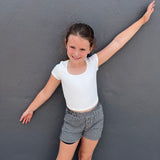 GIRLS GINGHAM SHORTS