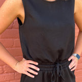 ATLAS JUMPSUIT - BLACK