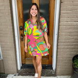 CHARLOTTE TROPICAL DRESS