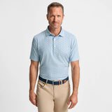 SERENE PRINTED PERFORMANCE POLO - RIPPLE EFFECT