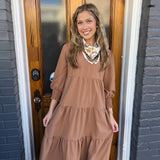 ALL EYES ON YOU MIDI- MOCHA