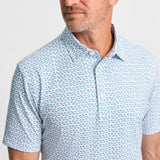 SOARING SILHOUETTES POLO - OPAL