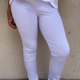 SADIE SCALLOP LEGGING - PUR