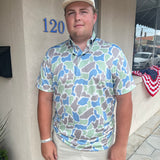 COASTAL CAMO POLO