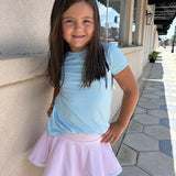 QUINN SKORT - PNK/BLU