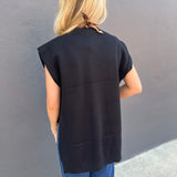 THE ALEXIA TOP - BLACK