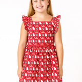 THE GIRLS FLUTTER DRESS - GA