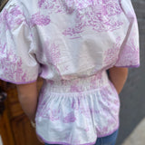 FEELING PRETTY TOP - LAVENDER