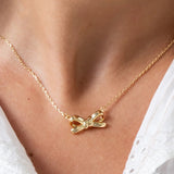 Bow Necklace