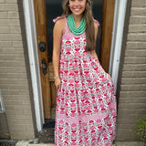 AMARYLIS BOW MAXI DRESS
