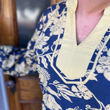 THE DEBRA TOP - NAVY