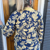 THE DEBRA TOP - NAVY