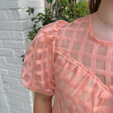 THE GA PEACH BLOUSE