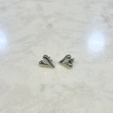 MODERN HEART STUD