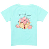 GIRLS STRAWBERRY BASKET TEE