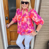 BRING ME FLOWERS BLOUSE