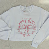 IN MY SOFT GIRL ERA BOW CREWNECK