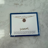 MARY SQUARE CARDED NECKLACE