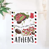 ATHENS, GA TEA TOWEL