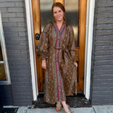 THE MALLORY DRESS - BROWN