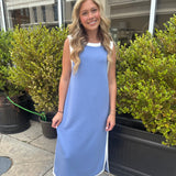 THE MARIA DRESS - BLUE