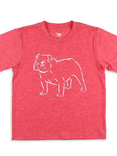 Load image into Gallery viewer, BULLDOG GRAPHITE TEE
