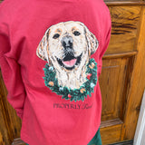 BOYS LS DECK THE PAWS - CARERNET