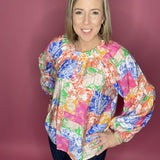 PERFECTLY PAISLEY TOP