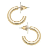 CELIA HOOP EARRINGS - GOLD