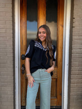 Load image into Gallery viewer, DENIM &amp; PEARL PANTS
