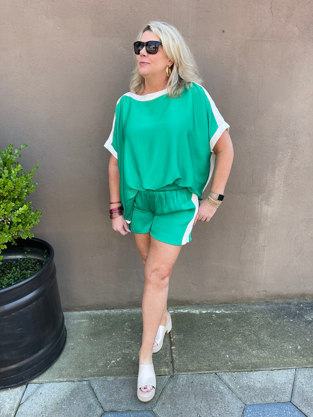 EMERALD LUXE SHORTS