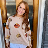MILLIE PUMPKIN SWEATSHIRT