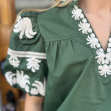 THE SANDY TOP - DK GREEN