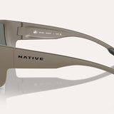 BADLANDS SUNGLASSES - TAN/GREY