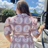 MEDALLION FLORAL GRACE DRESS