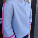 THE ALLISON SWEATER - BLUE