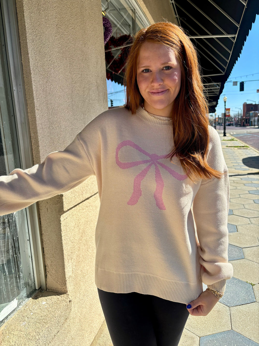TIED IN A BOW