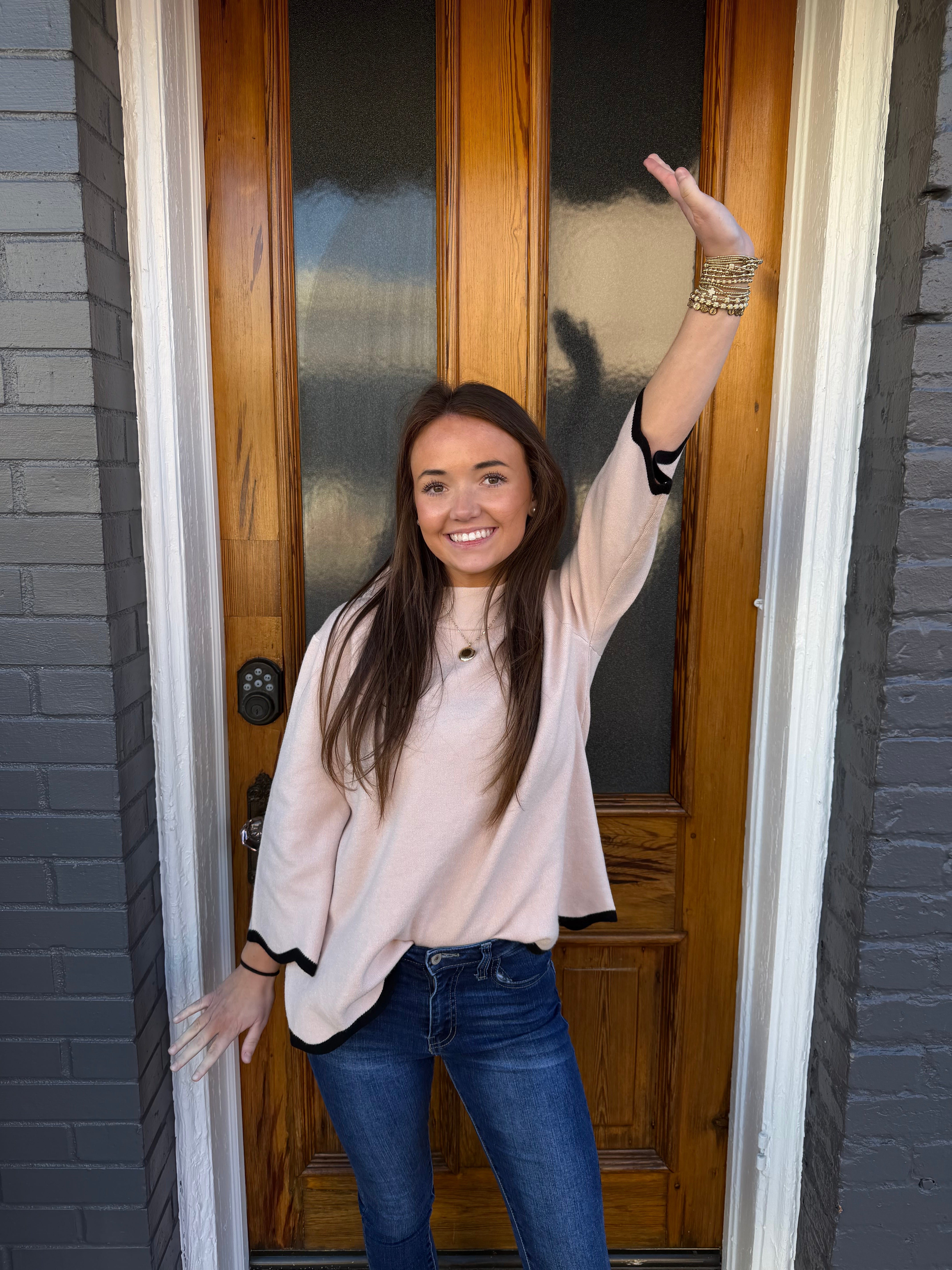 THE VICTORIA SWEATER - BLUSH