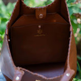 EMORY WHIPSTITCH TOTE - MUSTARD