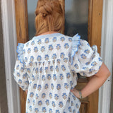 THE BLUE CORNFLOWER TOP