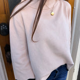 THE VICTORIA SWEATER - BLUSH