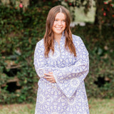 ELOISE MINI CAFTAN - LAVENDER