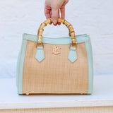 THE KENNEDY TOTE - NATURAL MINT