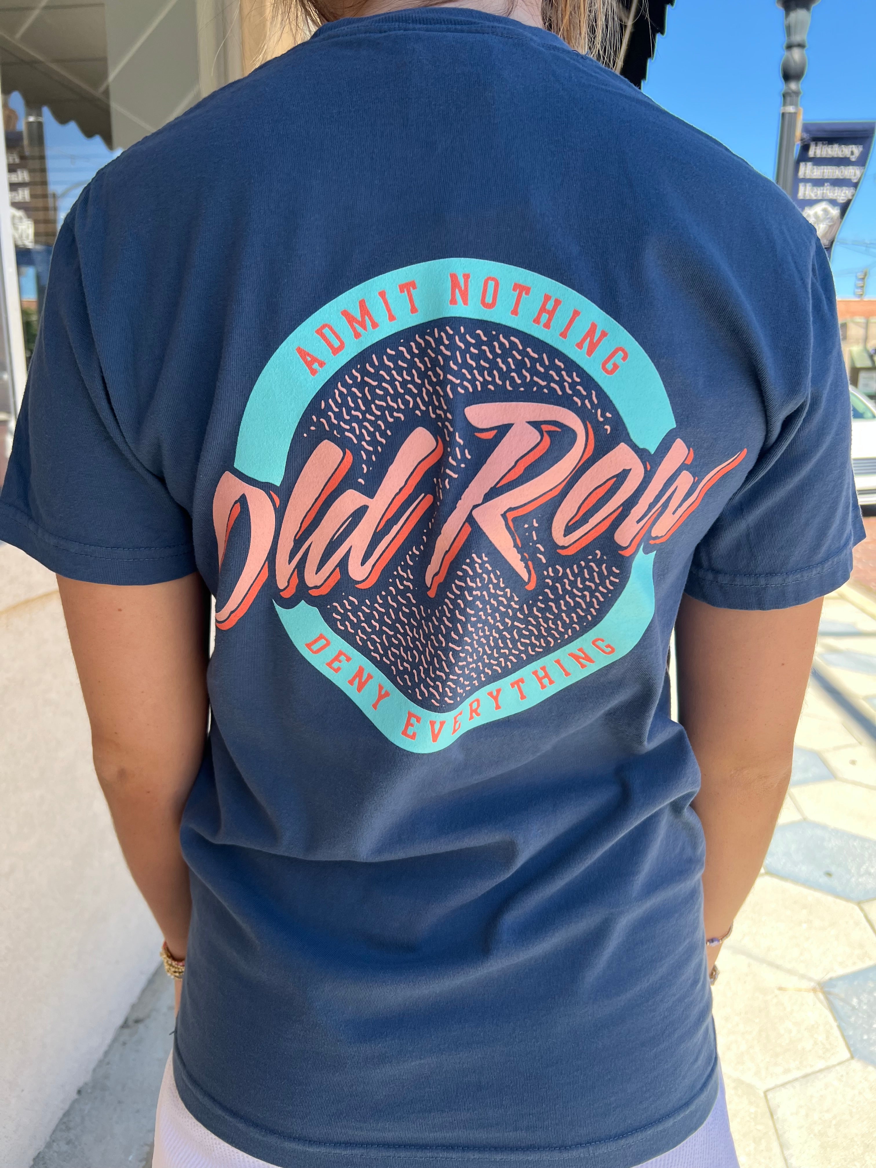 OLD ROW CIRCLE LOGO TEE