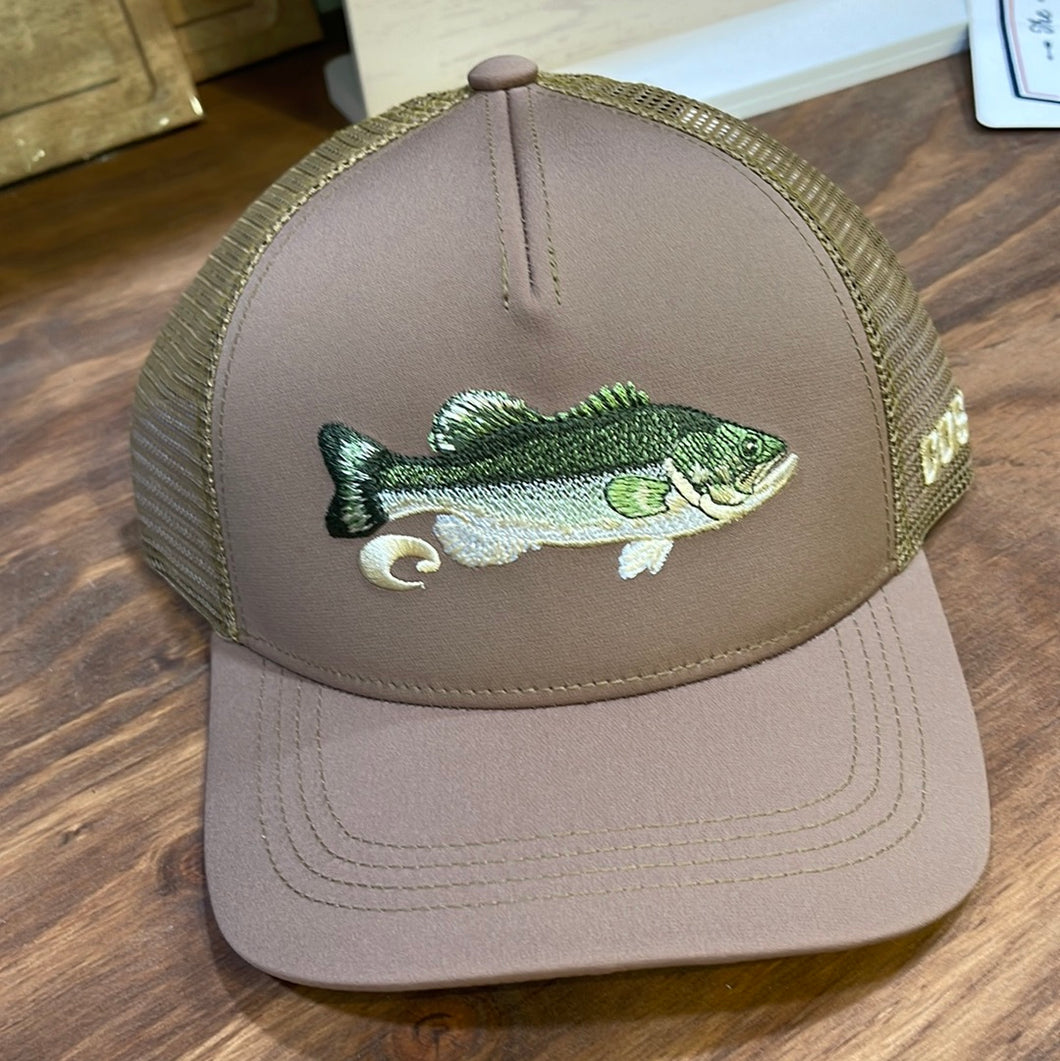 BASS STITCHED TRUCKER HAT