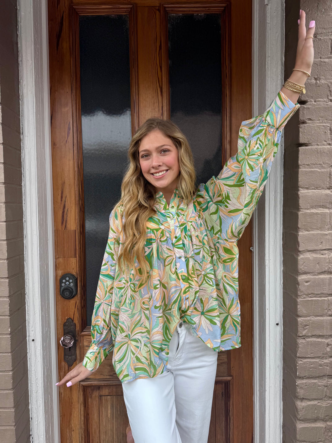 THE LIME SORBET BLOUSE