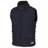 NAVY BRICK QUILTED VESTS